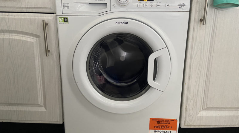 White Hotpoint Washing Machine